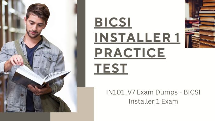 Bicsi installer 1 practice test