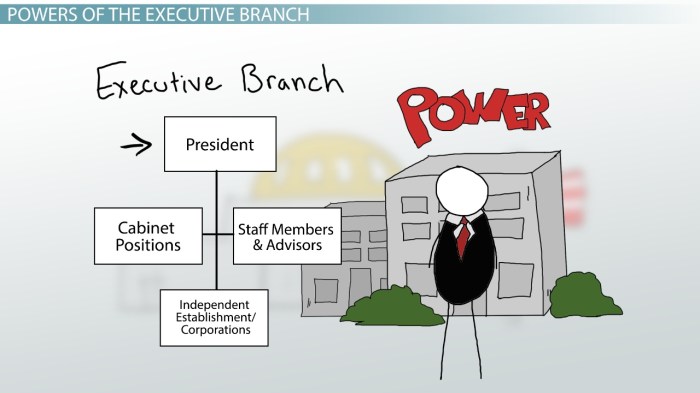 The executive branch worksheet answer key