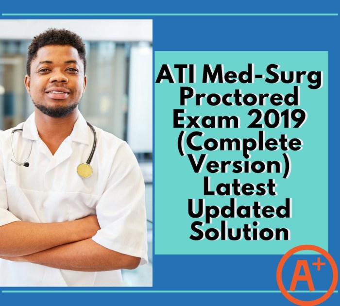 Med surg proctored ati 2023