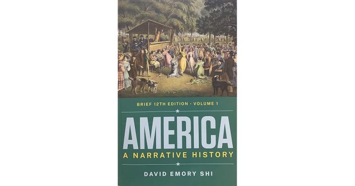 America a narrative history 12th edition volume 1