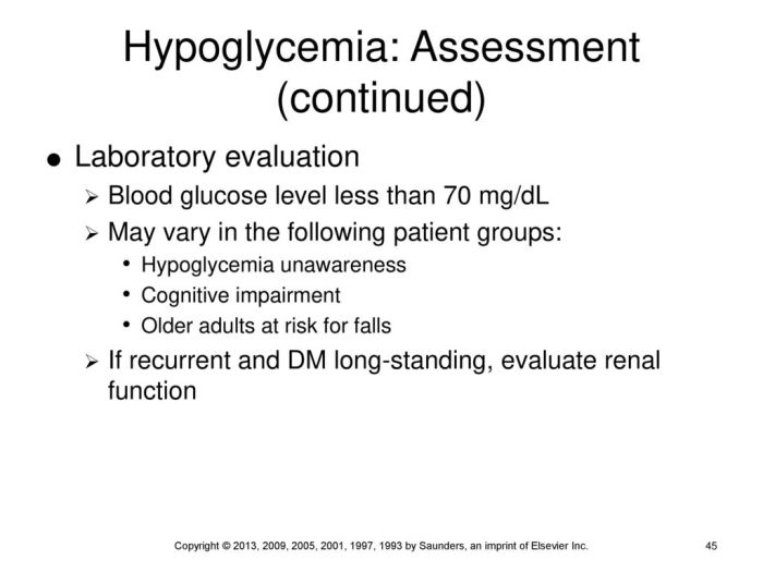 Assessment of a patient with hypoglycemia will most likely reveal: